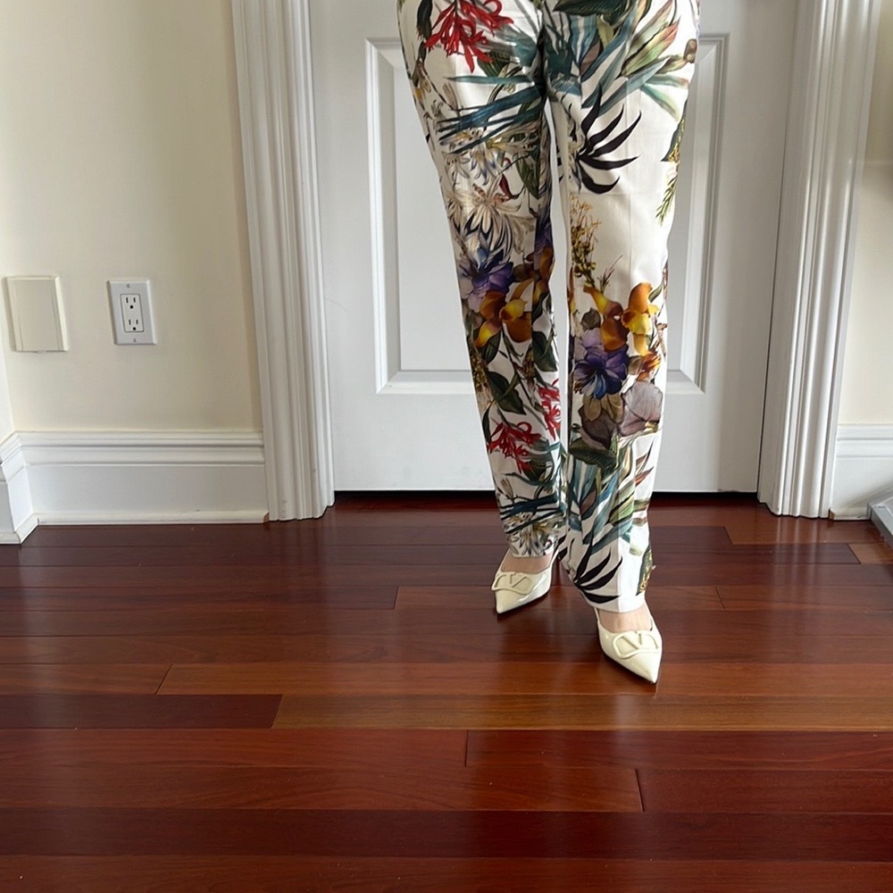 Floral Print Women's Pants